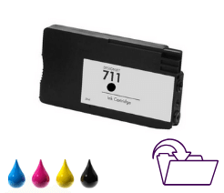 Tusze HP HP 711