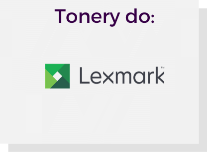 Tonery do drukarek LEXMARK