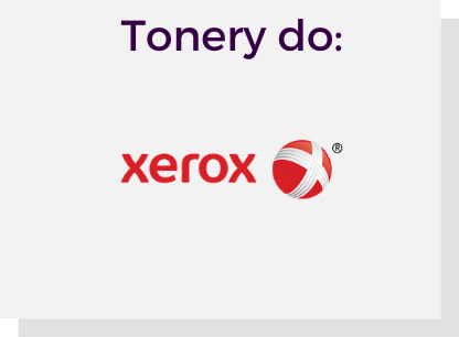 Tonery do drukarek XEROX