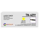 Toner do BROTHER TN421Y Yellow Zamiennik - 2