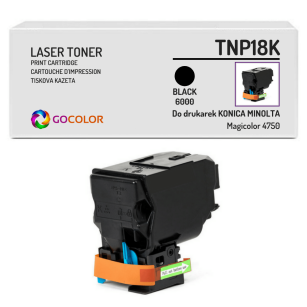 Toner do KONICA MINOLTA MagiColor 4750 A0X5150 TNP18K Black Zamiennik