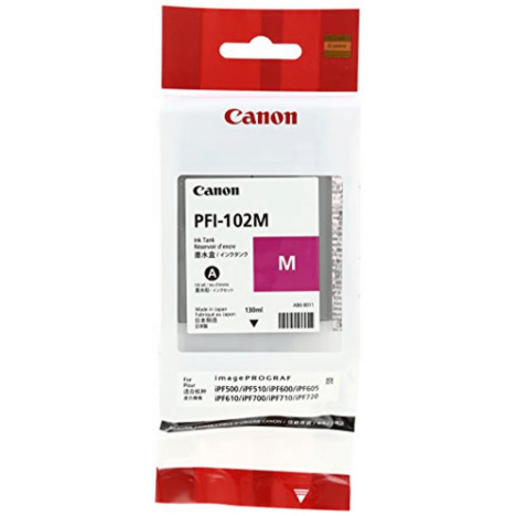 Canon oryginalny tusz PFI102M 0897B001 magenta