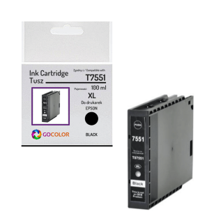 Tusz do EPSON T7551 XL Black Zamiennik