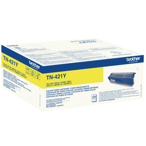 Brother oryginalny toner TN421Y yellow