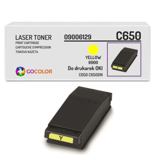 Toner do OKI C650 C650DN 09006129 yellow zamiennik
