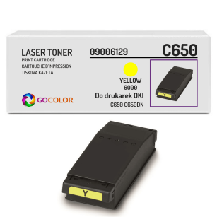 Toner do OKI C650 C650DN 09006129 yellow zamiennik