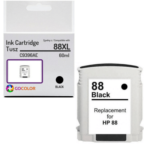 Tusz do HP C9396A 88XL Black Zamiennik