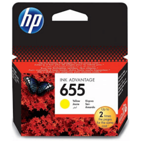 HP oryginalny Tusz CZ112AE 655 yellow