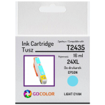 Tusz do EPSON T2435 24XL Light Cyan Zamiennik - 2