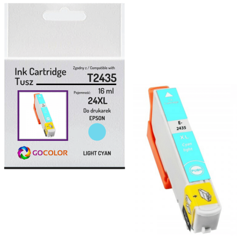 Tusz do EPSON T2435 24XL Light Cyan Zamiennik