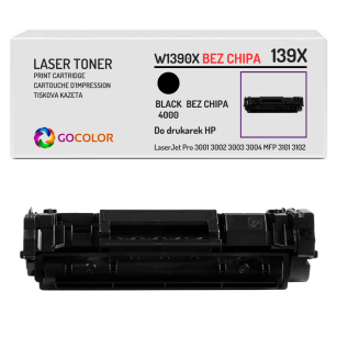 Toner do HP 139X W1390X LaserJet Pro 3002dw 3002dwe MFP 3103fdw BEZ CHIPA zamiennik 4.0K