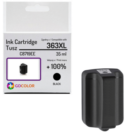 Tusz do HP C8719EE C8721EE 363H Black Zamiennik