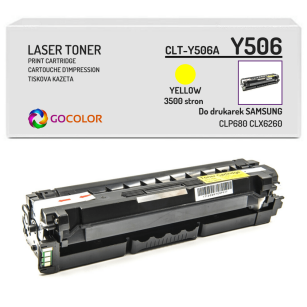 Toner do SAMSUNG CLP680 CLX6260 CLT-Y506L SU515A Yellow Zamiennik
