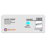 Toner do OKI C822 n, dn, cdtn, 44844615 Cyan zamiennik - 2