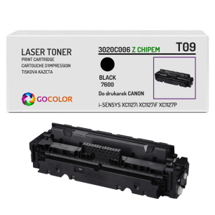 Toner do CANON T09 3020C006 i-SENSYS X C1127 BLACK z CHIPEM zamiennik 7.6K