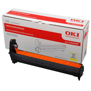 OKI oryginalny Bęben C801 C810 C821 C830 MC851 MC860 MC861 MC862 44064009 yellow