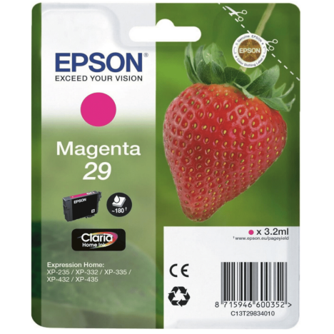 Epson oryginalny tusz 29 T2983 C13T29834012 magenta