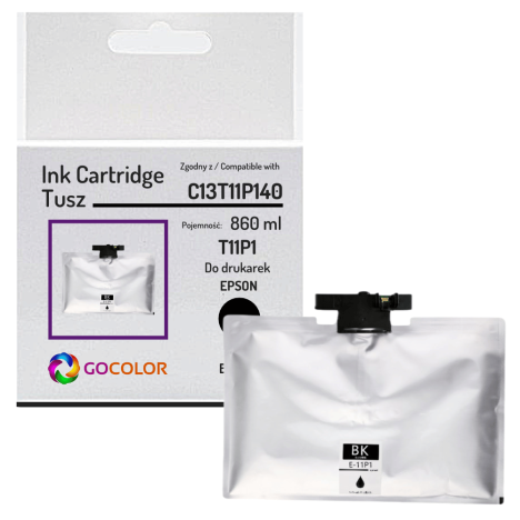 Tusz do EPSON T11P1 C13T11P140 WorkForce EP-C800 EM-C800 860.0ml black zamiennik