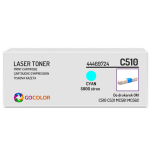 Toner do OKI C510 C511 C530 C531 MC561 MC562 dn, dnw, 44469724 Cyan zamiennik - 2