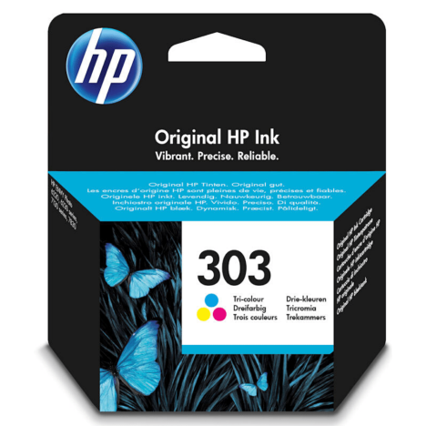HP oryginalny Tusz T6N01AE 303 kolorowy