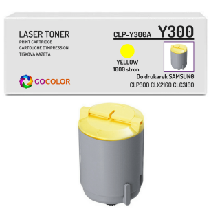 Toner do SAMSUNG CLP300 CLP-Y300A Yellow Zamiennik