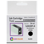 Tusz do EPSON SJIC22P-K C33S020601 ColorWorks C3500 34.0ml black zamiennik - 2