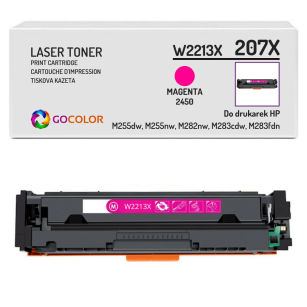Toner do HP W2213X 207X Magenta zamiennik BEZ CHIPA