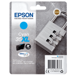 Epson oryginalny tusz 35XL T3592 C13T35924010 WorkForce Pro WF4720DWF WF4725DWF WF4730DTWF WF4740DTWF cyan 1900 stron - 2