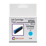 Tusz do HP F6T81AE 973XL Cyan Zamiennik - 2