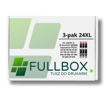 FULLBOX 3-pak TUSZ do EPSON 24XL T2431 Expression Photo XP970 XP960 - 2