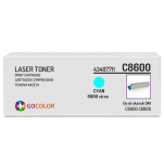 Toner do OKI C8600 C8800 n, dn, dm, cdtn, 43487711 Cyan zamiennik - 2