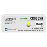 Toner do CANON CRG055H 3017C002 iSENSYS MF743Cdw MF744Cdw Yellow z CHIPEM zamiennik 5.9K - 2