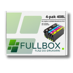 FULLBOX 4-pak TUSZ do EPSON 408L T09K1 T09K2 T09K3 T09K4 - 3