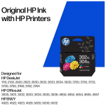 HP oryginalny Tusz B7RT8AE 304XL/302XL CMY - 3