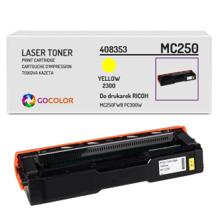 Toner do RICOH MC250Y 408355 MC250FWB PC300W yellow Zamiennik 2.3K