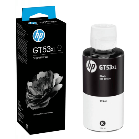 HP oryginalny Tusz butelka 1VV21AE GT53XL (X4E40AE GT51XL) black