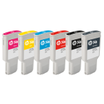 HP oryginalny Tusz P2V81A 746 chromatic red  - 2