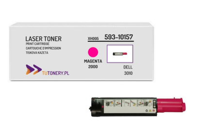 Toner do DELL 3010 XH005 Magenta 593-10157 Zamiennik