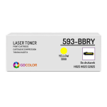 Toner do DELL H625 H825 S2825 593BBRY YGWT0 Yellow Zamiennik - 2