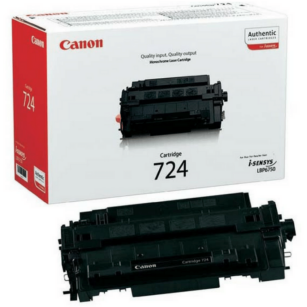 Canon oryginalny toner CRG724 black 3481B002