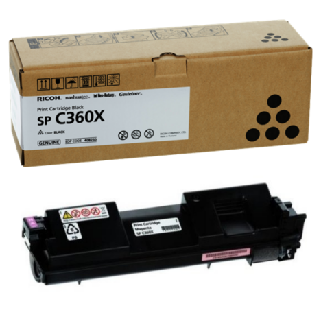 Ricoh oryginalny toner SPC360XBK 408250 Black