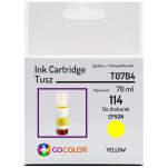 Tusz do EPSON 114 T07B4 C13T07B440 EcoTank ET8500 ET8550 yellow Zamiennik 70ml - 2