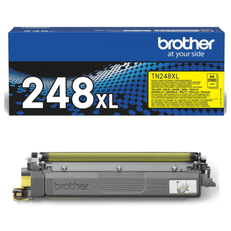 Brother oryginalny toner TN248XLY DCPL3520CDW DCPL3560CDW 2,3K yellow