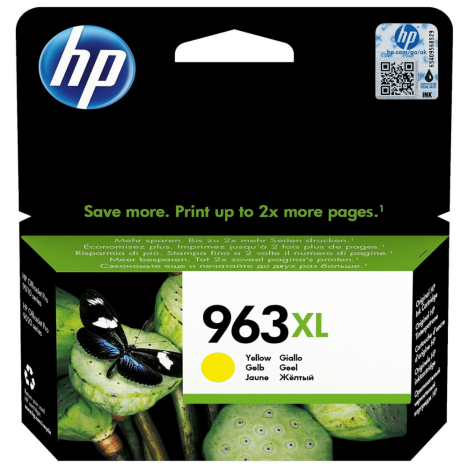 HP oryginalny Tusz 3JA29AE 963XL yellow