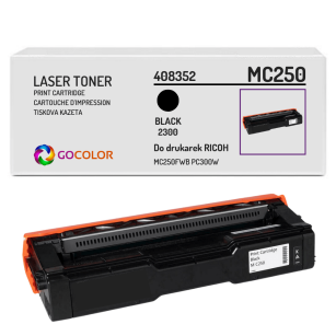 Toner do RICOH MC250BK 408352 MC250FWB PC300W black Zamiennik 2.3K