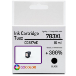 Tusz do HP CD887AE 703XL Black Zamiennik - 2