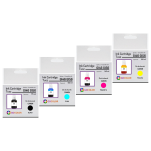 4 X TUSZ do CANON GI46 GI56 black cyan magenta yellow zamiennik - 2