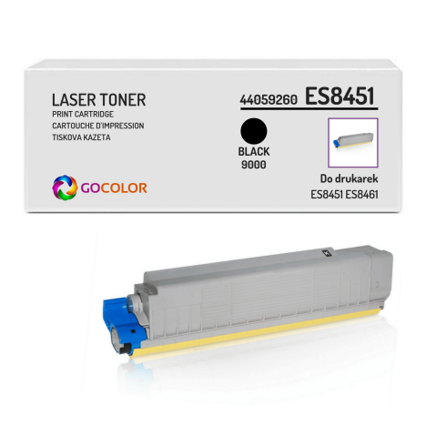 EOL Toner do OKI ES8451 44059260 Black Zamiennik