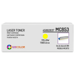 Toner do OKI MC853 MC873 dn, dnc, dnct, dnv, dnx, 45862837 Yellow zamiennik - 2