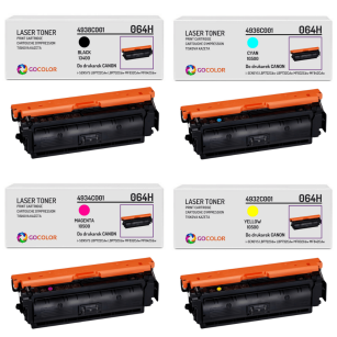 4 X TONER do CANON 064H iSENSYS MF832Cdw LBP722cdw CMYK Zamiennik 13.4K/3x10.5K